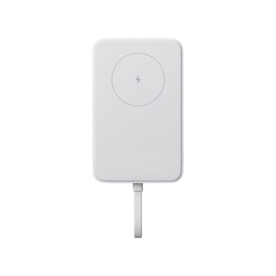 Внешний аккумулятор с кабелем Xiaomi 33W Magnetic Power Bank 10000mAh (Integrated Cable) White-1