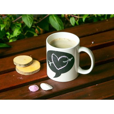 Кружка с покрытием для рисования мелом  Tiza, 320 мл-3