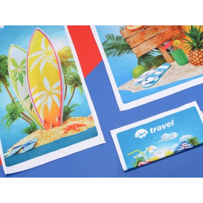 Двустороннее полотенце для сублимации 30*30-6