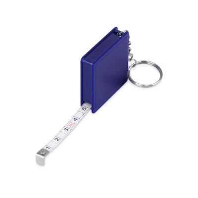 Брелок-рулетка,  1 м., синий-1