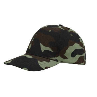 Бейсболка Camo 6-ти панельная-0