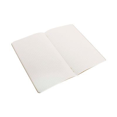 Записная книжка Moleskine Cahier (в клетку, 3 шт.), Large (13х21см), бежевый-1