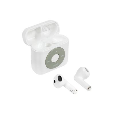 Беспроводные наушники HIPER TWS MP3 (HTW-HDX15), белый-0