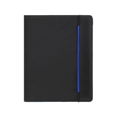 Папка для документов Делос, черный/синий-2