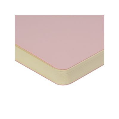 Скетчбук Sketch & Art в мягком переплете 145х145 мм, 100 л. бежевой бумаги 100 гр., розовый-1