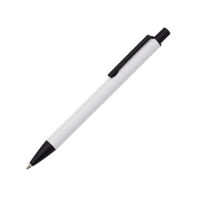 Ручка металлическая шариковая Groove M Recy, белый-0