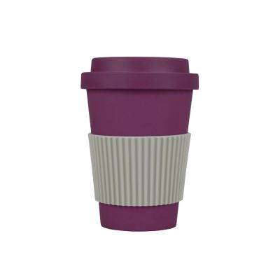 Термокружка Muffin из натуральных волокон, фиолетовый-1