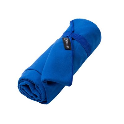 Легкое полотенце Gulpi  из микрофибры RPET с ремешком для складывания, 38*68 см, королевский синий-1