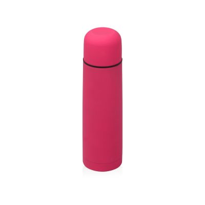 Термос Ямал Soft Touch с чехлом, 500мл, розовый-1