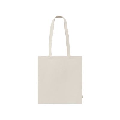 Шоппер Basio из переработанного хлопка 280 г, натуральный-1