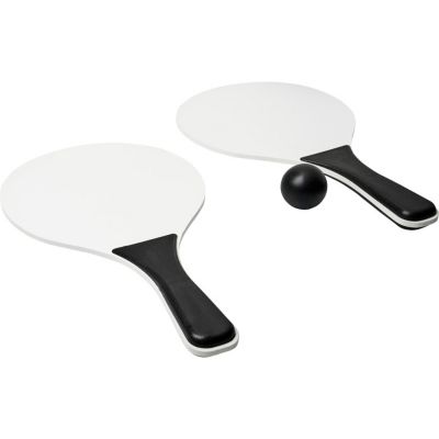 Набор для пляжных игр Bounce, черный-3