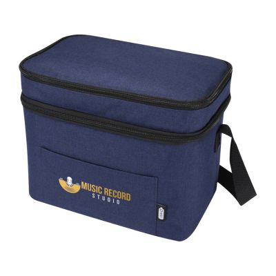 Tundra сумка-холодильник из переработанного РЕТ-пластика, сертиф. согласно GRS - Heather navy-5