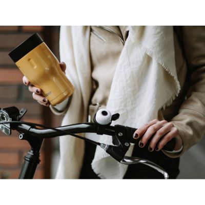 Термос питьевой, вакуумный, бытовой, тм bobber. Объем 0,35 литра. Артикул Tumbler-350 Ginger Tonic-8
