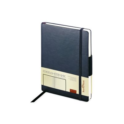 Ежедневник А5 недатированный Zenith, черный-0