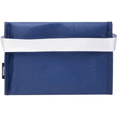 Spectrum нетканая сумка-холодильник, 4 л, на 6 банок, из переработанных материалов, ярко-синий-2