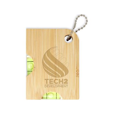 Levo бамбуковая открывалка для бутылок с уровнем - Натуральный-2