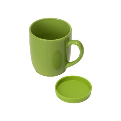 Кружка на 310 мл с силиконовой подставкой, шт., зеленый-4