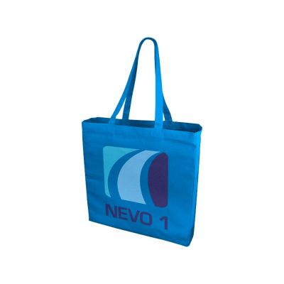 Сумка Odessa хлопковая, голубой-3