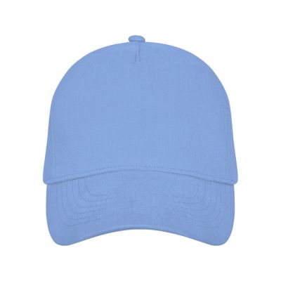 Кепка Doyle, 5 панелей, светло-синий-1