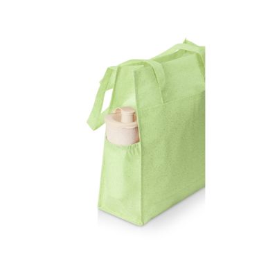 Сумка-шоппер Wheat из переработанного пластика 80gsm, 30.5*33*12.5cm, зеленый-8