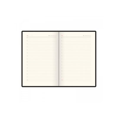 Ежедневник недатированный А5 Boston, красный-5