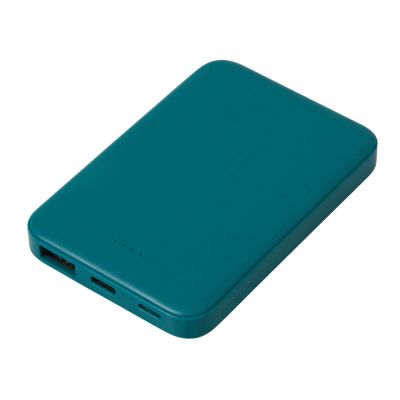 Внешний аккумулятор Simp, 5000 мАч, зеленый-0