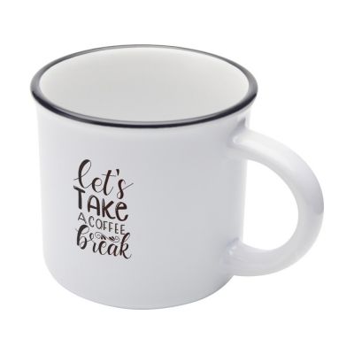 Bari керамическая кружка объемом 240 мл, белый-3