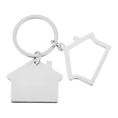 Брелок Избушка, серебристый (Р)-2