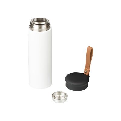 Вакуумный термос Engage, 450 мл, тубус, белый-1