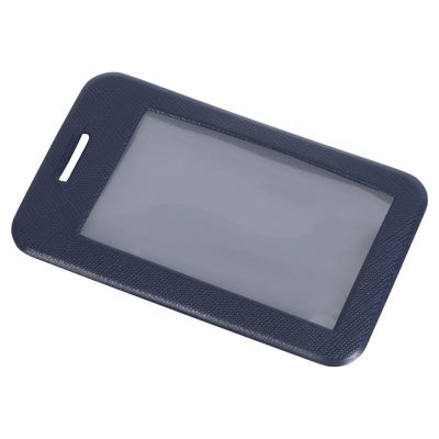 Чехол для пропуска Weekend из ПВХ, темно-синий-0