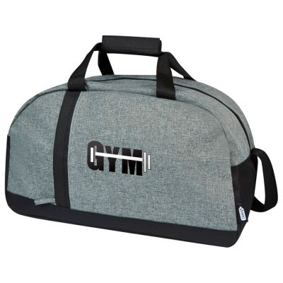 Двухцветная спортивная сумка Reclaim объемом 21 л, изготовленная из переработанных материалов по стандарту GRS, серый яркий-5