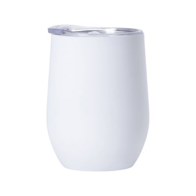 Термокружка Vacuum mug C1, soft touch, 370мл, белый-2