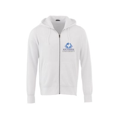 Худи Cypress на молнии, белый-4