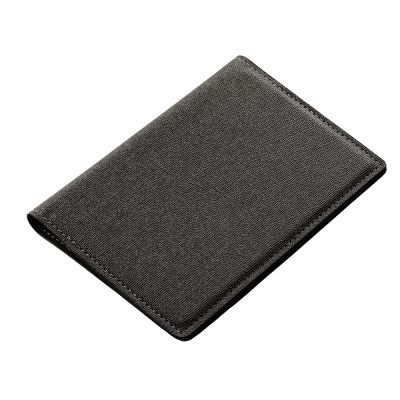 Подарочный набор Consul: обложка для паспорта и картхолдер, серый-6