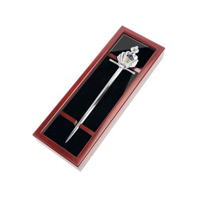 Нож Рапира короля Георга V, серебристый-0