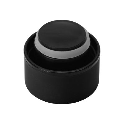 Вакуумная термобутылка Cask Waterline, soft touch, 500 мл, тубус, черный-4