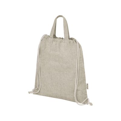 Pheebs 150 г/м² Aware™ рюкзак со шнурком из переработанных материалов - Натуральный-3