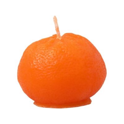 Свеча Мандарин, оранжевый-1