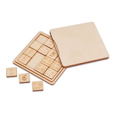 Деревянная головоломка Пятнашки-0