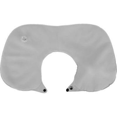 Подушка под шею с помпой Push, серый-6