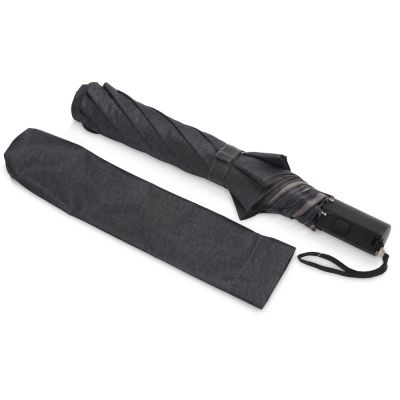 Зонт-полуавтомат Flick, темно-серый-2