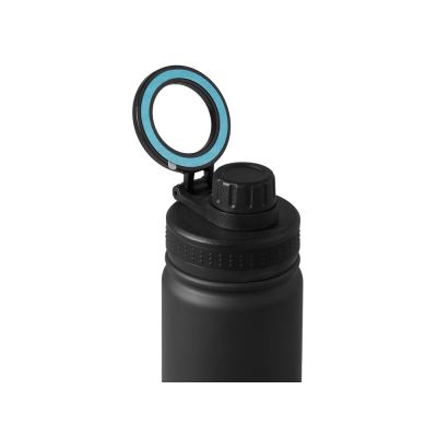 Вакуумная термобутылка с magsafe-держателем INSIDER, 600 мл, черный-6