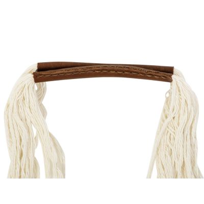 Авоська Dream L наплечная 25 литров с кожаными ручками, натуральный (19)-1