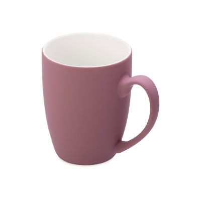 Кружка с покрытием soft-touch Tulip Gum, пыльно-розовый-0