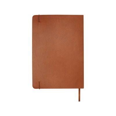 Legato блокнот формата А5 с набором из шариковой ручки и ручки-роллера - Коричневый-2