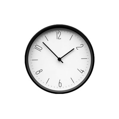 Часы настенные Lander S, белые с черным-0