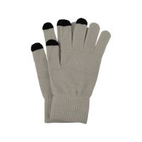 Перчатки для сенсорного экрана, серый, размер L/XL