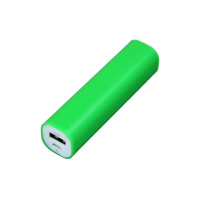 PB030 Универсальное зарядное устройство power bank  прямоугольной формы. 2200MAH. Зеленый-0