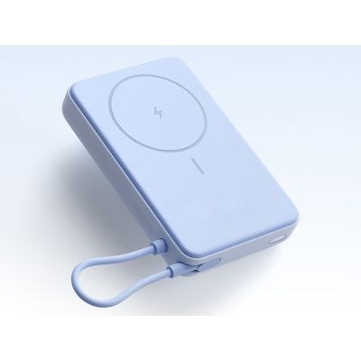 Внешний аккумулятор Xiaomi Magnetic Power Bank 10000 with Built-in Stand Blue-6