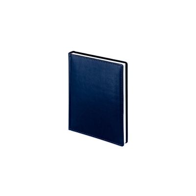 Ежедневник недатированный А6+ Velvet, темно-синий navy-0